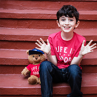 Gift Giving Goals with Life is Good + Build-A-Bear Workshop via shuggilippo.com