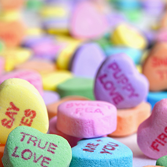 9 Ways to Ruin Sweets + Treats with Candy Hearts